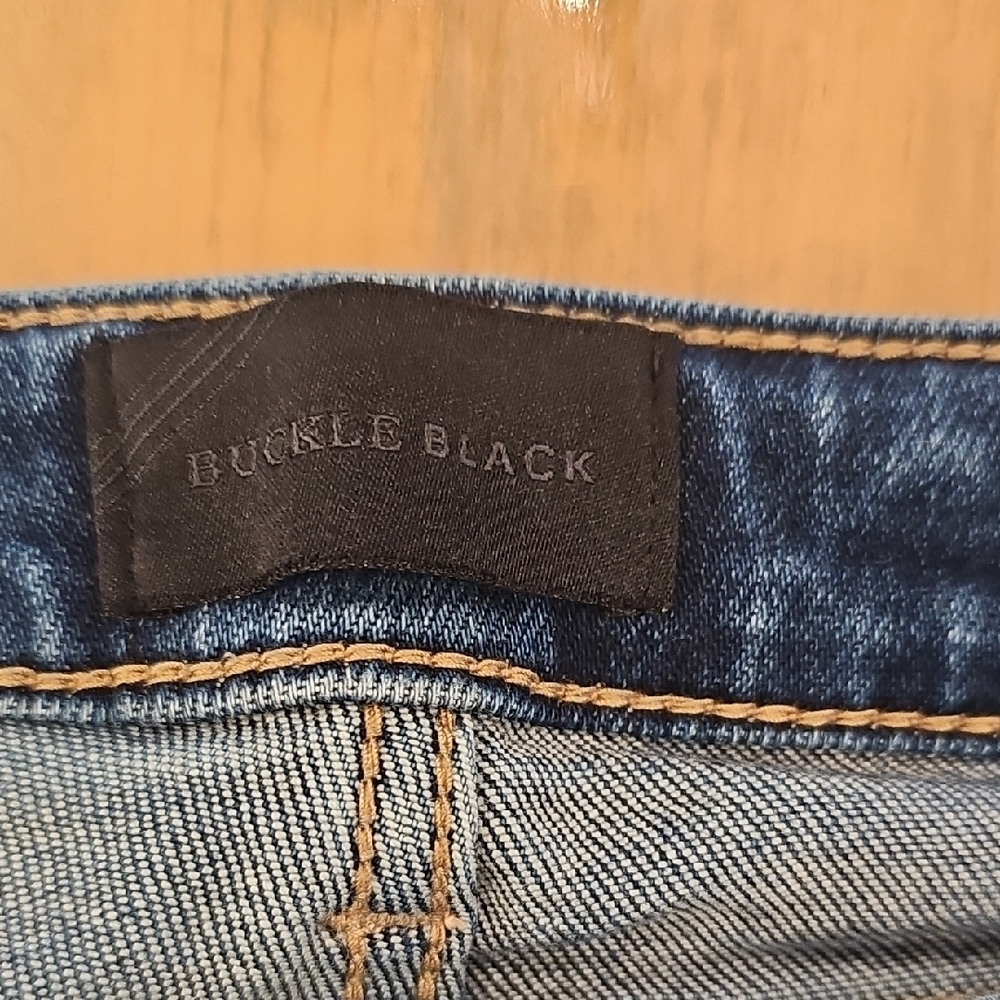 Buckle Black Fit No. 53 Cropped Straight Women’s Jeans 30×28 - Picture 2 of 5